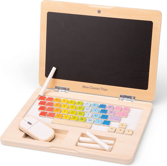 New Classic Toys Το πρώτο μου Laptop Μαυροπίνακας
