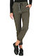 Women's Fabric Trousers Khaki