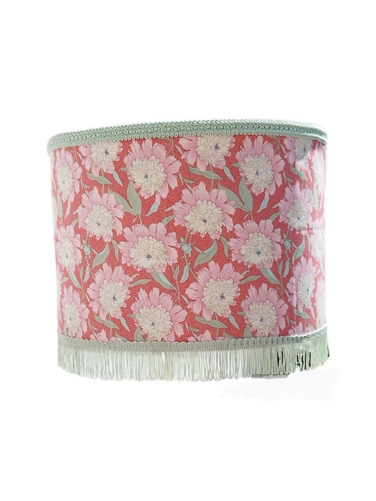 Oxygen Flowers Κρεμαστό Φωτιστικό Τιρκουάζ με Ντουί E27 35εκ.