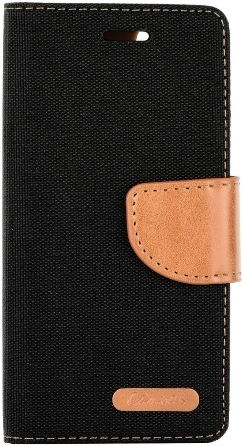 NetOne STYLE Wallet Din Piele Artificială Neagră Xiaomi Mi 10T Lite