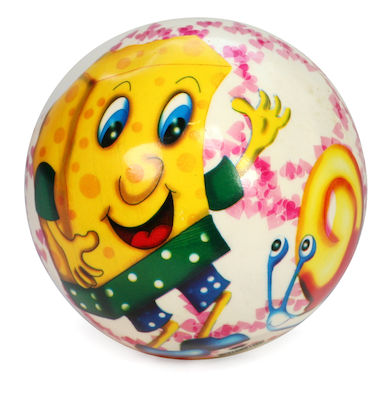 Μπάλα πλαστική με σφουγγαράκι 18cm - DS-PV406Β