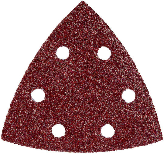Metabo Delta Sanding Sheet K180 with 6 Holes 93x93mm Set 5pcs