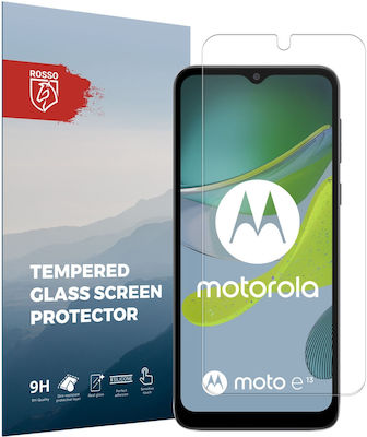 Rosso Gehärtetes Glas (Motorola Moto E13)