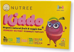 Nutree Veggie Bar with Cranberry & Beetroot Flavour Sugar Free 120gr for 12+ months 4pcs