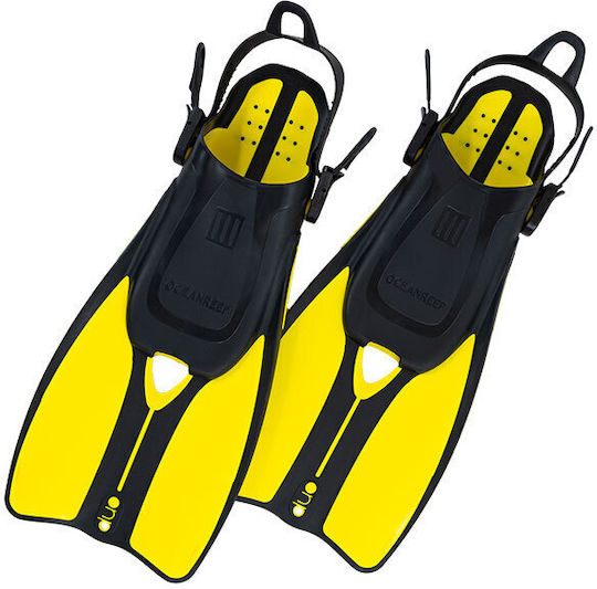 Ocean Reef Βατραχοπέδιλα Κατάδυσης Reef Duo II Yellow