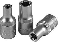 JBM Καρυδάκι Torx με Καρέ Υποδοχής 1/4" Μέγεθος E6