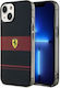 Ferrari FEHMP14SUCOK Задна корица Силикон Черен (iPhone 14)