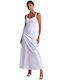 Ale - The Non Usual Casual Summer Maxi Dress White