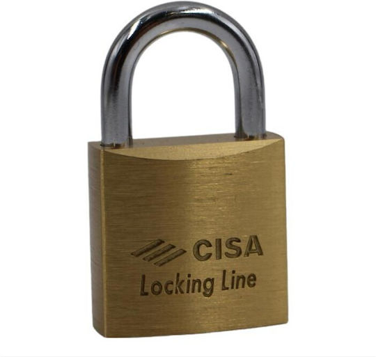 Cisa Λουκέτο Πέταλο με Κλειδί 25mm