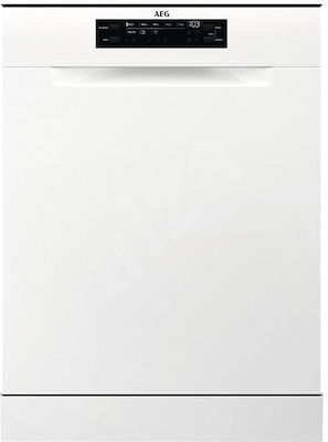 AEG Εντοιχιζόμενο Πλυντήριο Πιάτων για 13 Σερβίτσια Π59.8xY82εκ. Λευκό