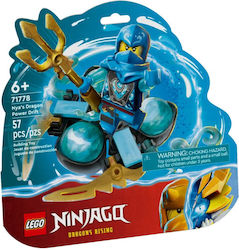 Lego Ninjago Nya's Dragon Power Spinjitzu Drift for 6+ Years