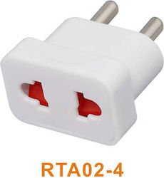 204009 Adaptor de Priză Universal pentru Grecia 204009 Adaptor de Priză Universal pentru Grecia