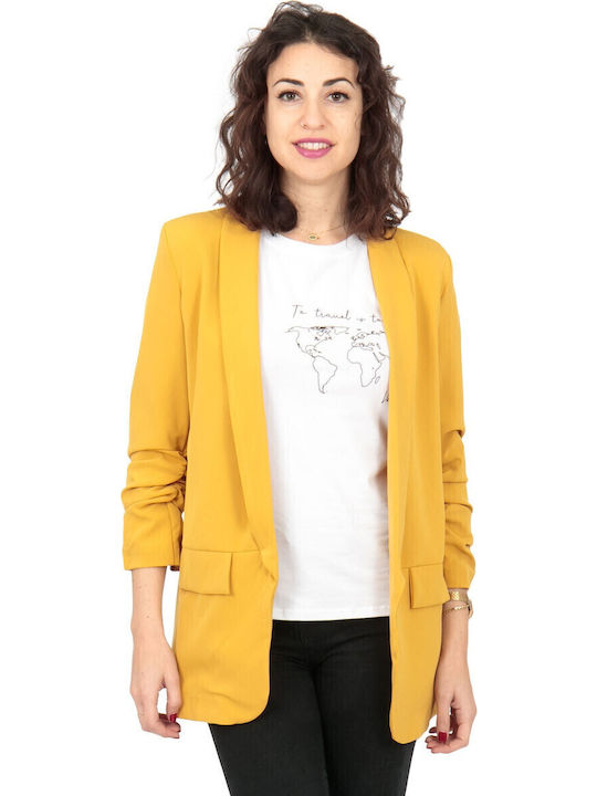 Silia D Women's Blazer Yellow