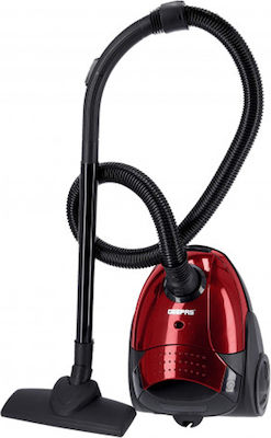 Geepas Bagless Vacuum Cleaner 1400W 1.5lt Red