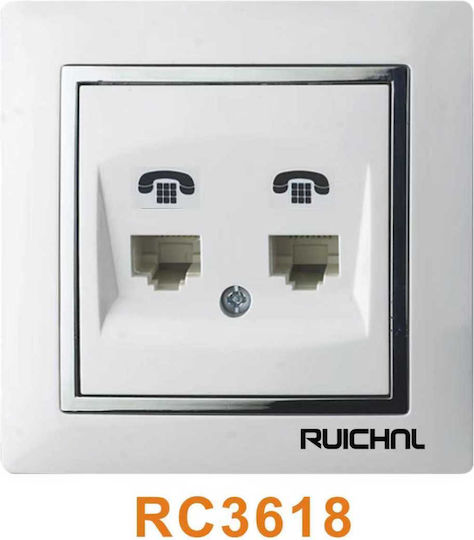 Doppelter in Weiß Farbe 674967