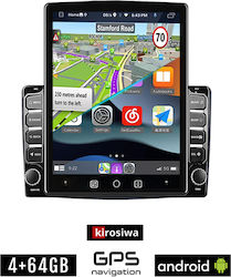 Kirosiwa Car Audio System for Fiat 500L 2012> (Bluetooth/USB/AUX/WiFi/GPS) with Touch Screen 9.7"