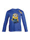 Παιδική Μπλούζα Μακρυμάνικη Μπλε Minion