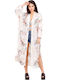 Silia D Women's Maxi Caftan Beachwear White