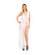 Silia D Women's Maxi Kimono Beachwear White