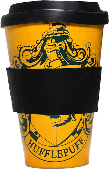 Harry Potter Proud Hufflepuff Mug Plastic Yellow 400ml Harry Potter Proud Hufflepuff Mug Plastic Yellow 400ml