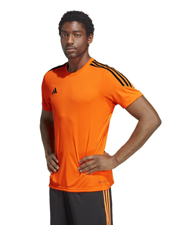 Adidas Tiro 23 Ανδρικό Αθλητικό T-shirt Κοντομάνικο Πορτοκαλί