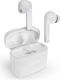 SBS TWS Beat Free In-ear Bluetooth Handsfree Ακουστικά με Θήκη Φόρτισης Λευκά