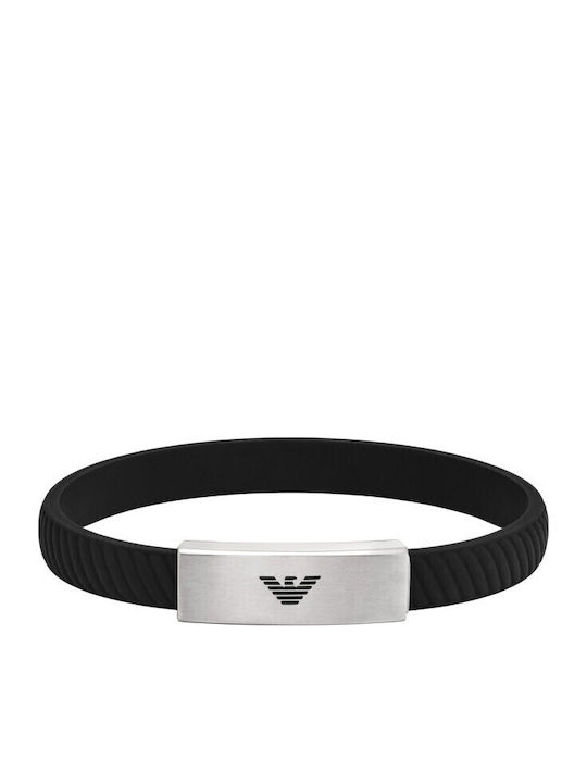 Emporio Armani Мъжка Гривна от Стомана Emporio Armani Мъжка Гривна от Стомана