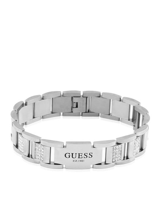 Guess Frontiers Мъжка Гривна Верига от Неръждаема Стомана 20см