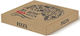 Disposable Pizza Paper Box Kraft 40x40x4cm 50pcs ITS PIZZA TIME