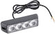Μπάρα Σήμανσης Αυτοκινήτου LED 12 / 24V Αδιάβροχη 11cm με Μπλε Φωτισμό