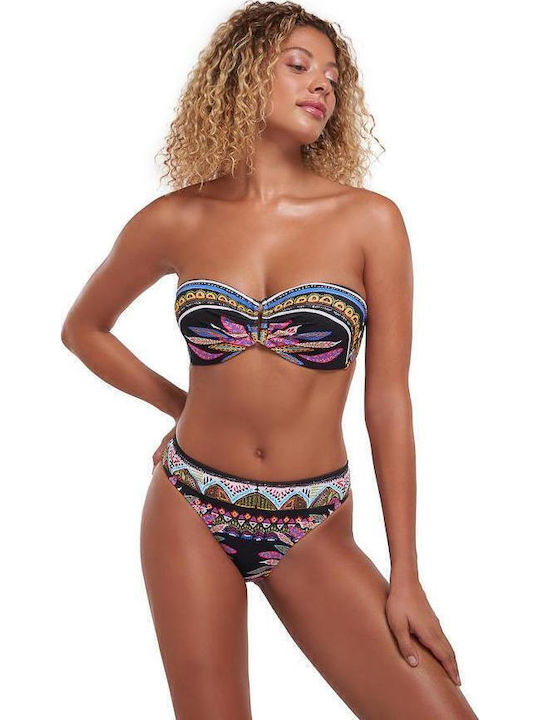Strapless Bikini Top Black