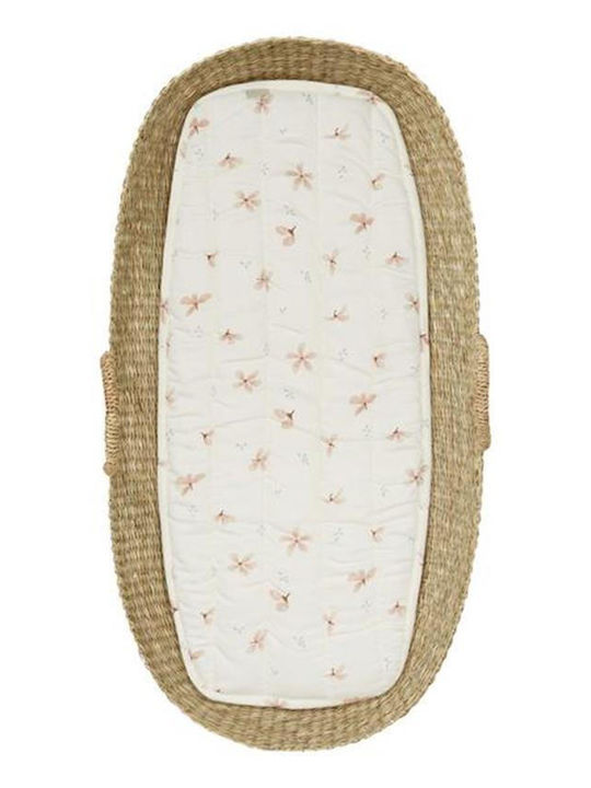 Cam Cam Copenhagen Στρωματάκι Windflower από Ύφασμα Creme 30x70cm