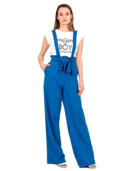 Silia D Damen Jumpsuit Blau