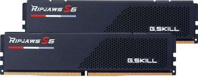 G.Skill Ripjaws S5 32GB DDR5 RAM cu 2 module (2x16GB) și Viteză 6000 pentru Desktop