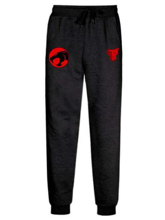 Takeposition Men's Sweatpants with Rubber Black