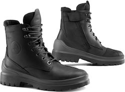 Falco Viky Leather Women's Low Boots Black