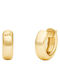 Michael Kors Premium Earrings Hoops made of Silver Gold Plated with Stones & Pearls