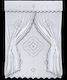 Silk Fashion Set Curtains with Tunnel White 210x300cm