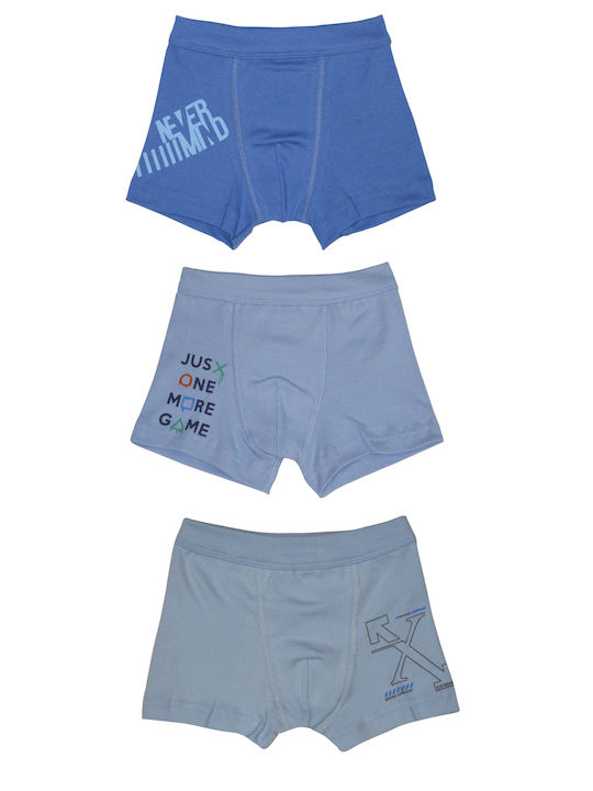 Pretty Baby Kids Set with Boxers Blue 3pcs