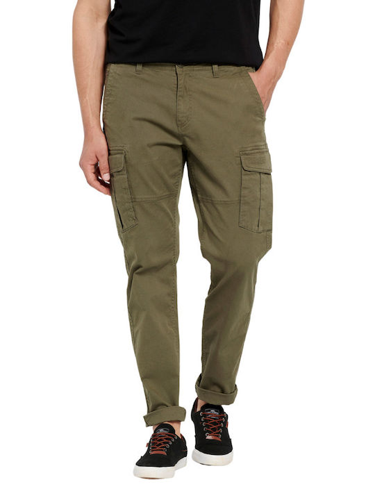 Garage Fifty5 Trousers Cargo in Relaxed Fit Khaki