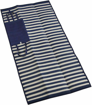 Versa Beach Mat Blue 180x90cm