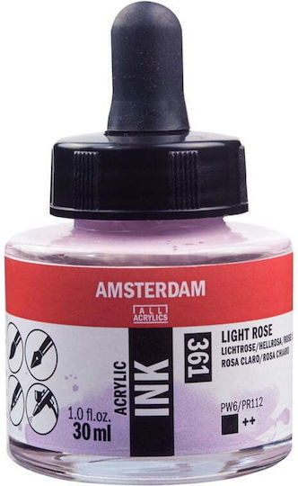 Royal Talens Amsterdam All Acrylics Acrylic Paint Set Light Rose 361 30ml 1pcs