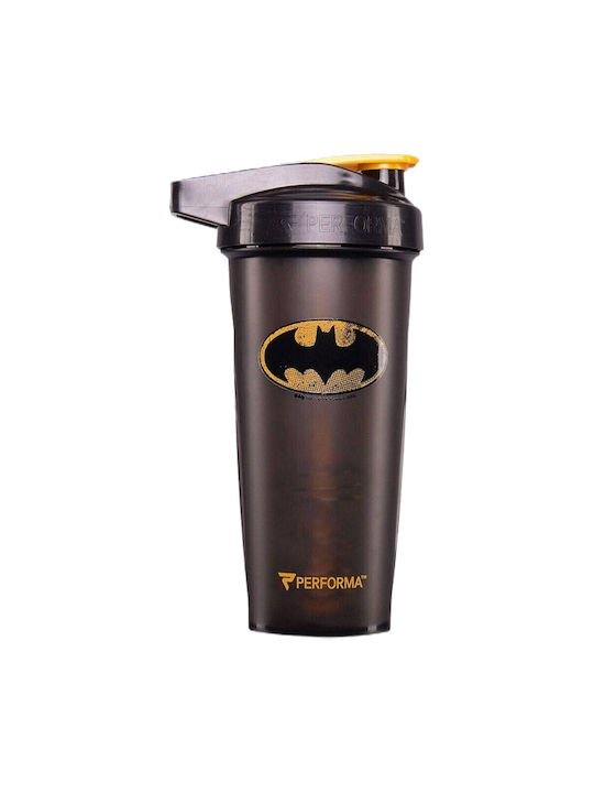 Performa Batman Plastic Protein Shaker 800ml Black