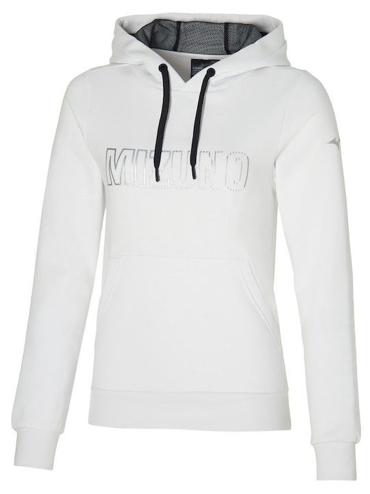 Mizuno Women's Hooded Sweatshirt White
