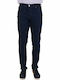 Men's Jeans Pants with Slim Tapered Fit Navy Blue