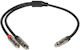 Metro Audio Systems PY-030 Kabel 2x RCA-Stecker - RCA-Stecker 0.5m
