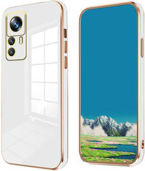 Bodycell Gold Plated Back Cover Σιλικόνης Λευκό...