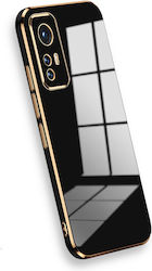 Bodycell Gold Plated Back Cover Σιλικόνης Μαύρο...