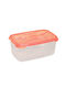 Cyclops Microwave Plastic Lunch Box Fresco Orange 1650ml