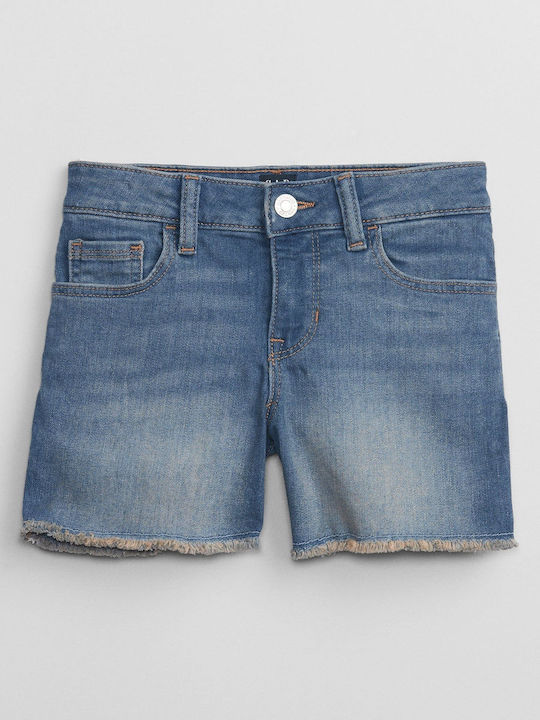 GAP Șort/Salopetă Copii Denim Albastru